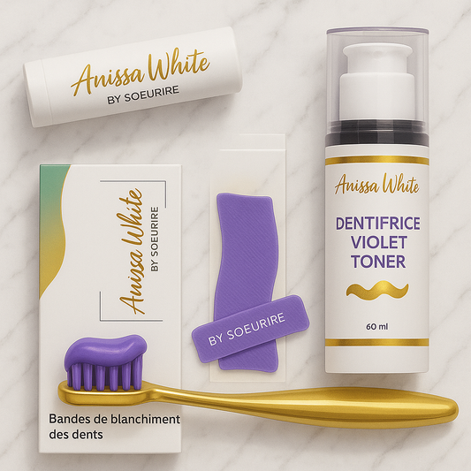 KIT COMPLET : Dentifrice & Bandes Blanchissantes✨En Précommande✨