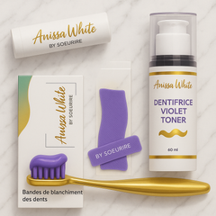 KIT COMPLET : Dentifrice & Bandes Blanchissantes✨En Précommande✨