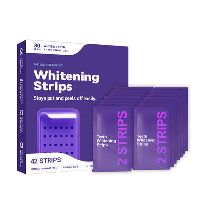 💜 Bandes Blanchissantes Violettes – Effet White Instantané