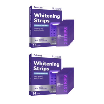 💜 Bandes Blanchissantes Violettes – Effet White Instantané